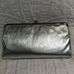 HOBO Lauren Wallet Silver